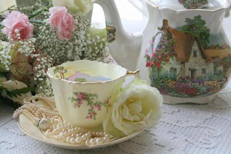 ♥ Roses for Tea Time ♥