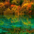 Five Colors Lake In Autumn