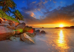 Secret Beach Sunset