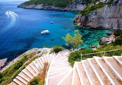 Stairs from the Sea