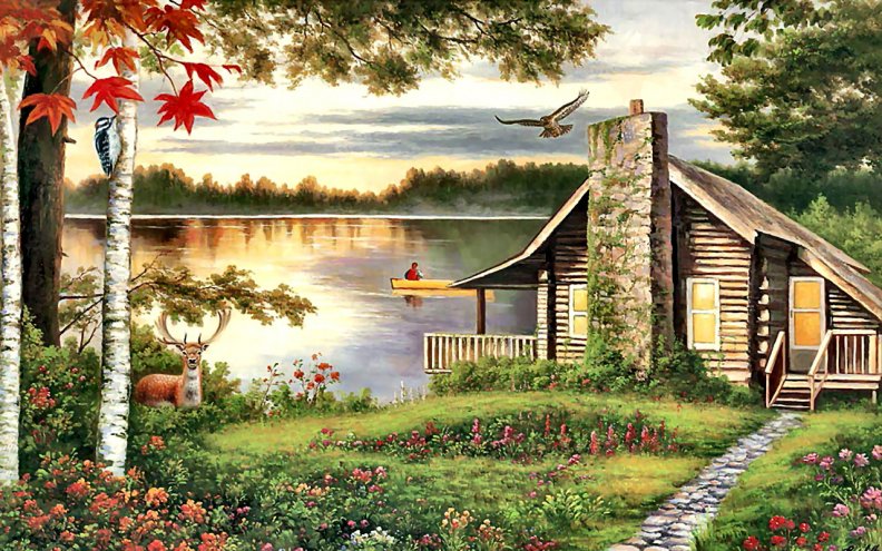 Lake Cottage F+