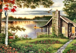 Lake Cottage F+