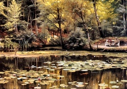 By the Lily Pond 1