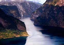 spectacular fjord