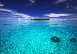 Clear Turquoise Lagoon