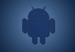 Dark Blue Emboss Android