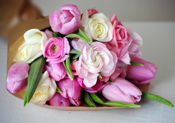 * Pink bouquet *
