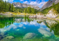 * Beautiful lake in Slovenia *