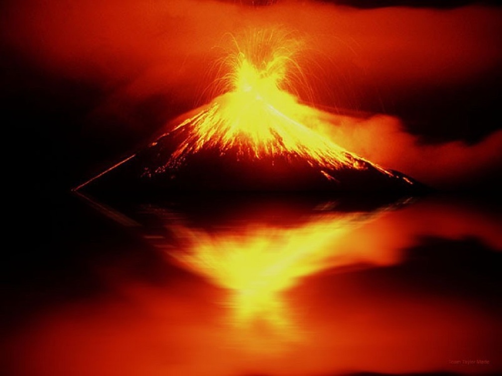 Island Volcano