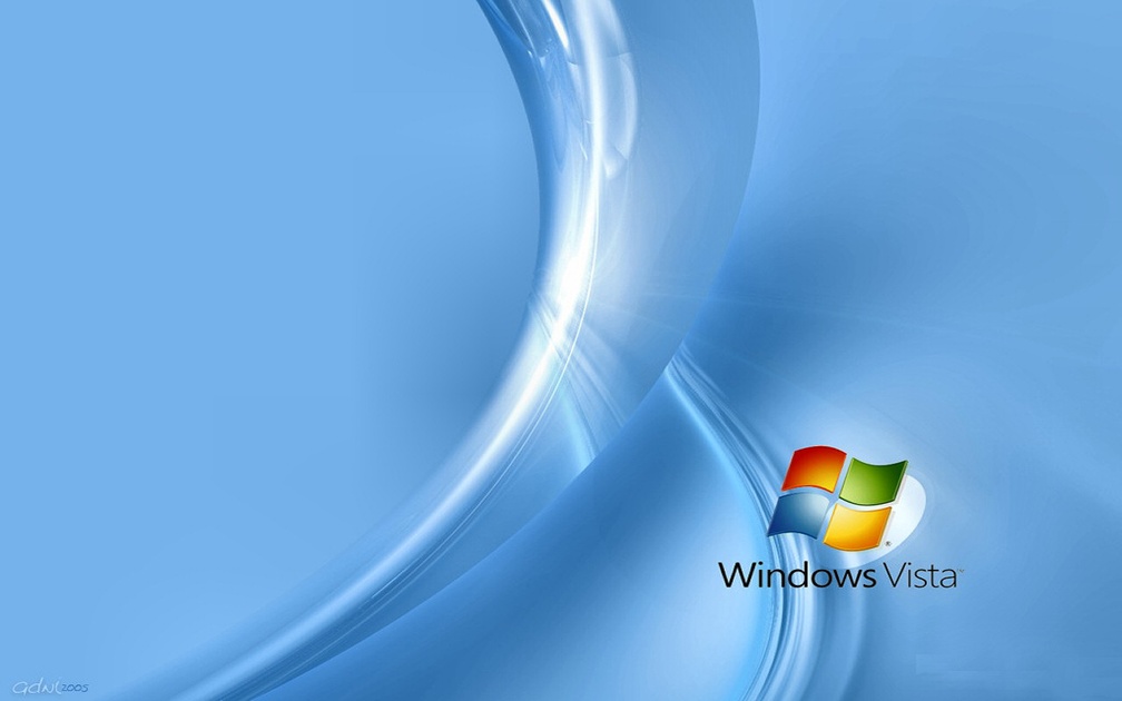 Blue Windows Vista
