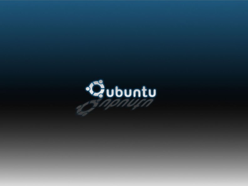Dark Blue Gradiant Ubuntu Logo