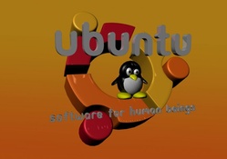 Ubuntu with ubuntu colours
