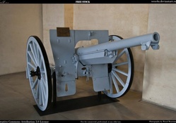 WW French army 75mm canon