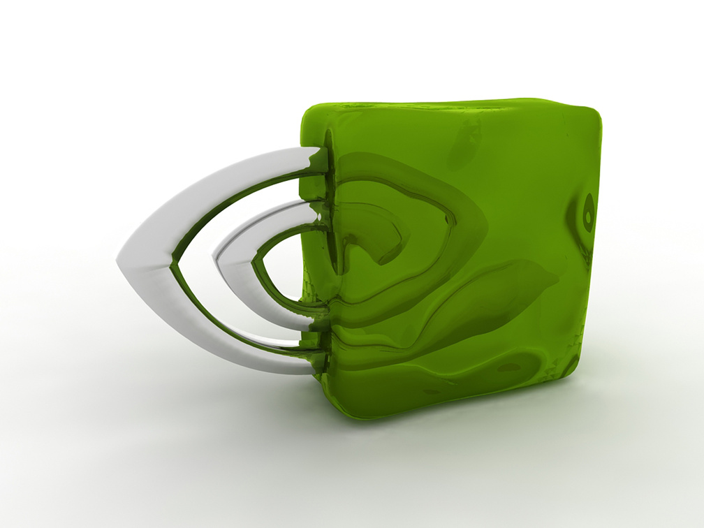 Nvidia Logo _ Green Ice