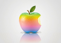 Multi Colored Apple