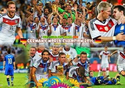GERMANY WORLD CHAMPION 2014