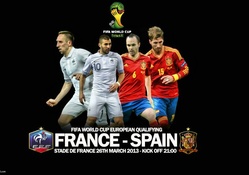 France v Spain The 2014 FIFA World Cup qualification