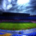 soccer stadium for FC barcelona hdr