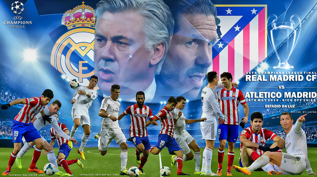 REAL MADRID _ ATLETICO MADRID CHAMPIONS LEAGUE FINAL 2014