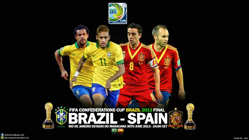 FIFA Confederations Cup final 2013 Brazil _ Spain