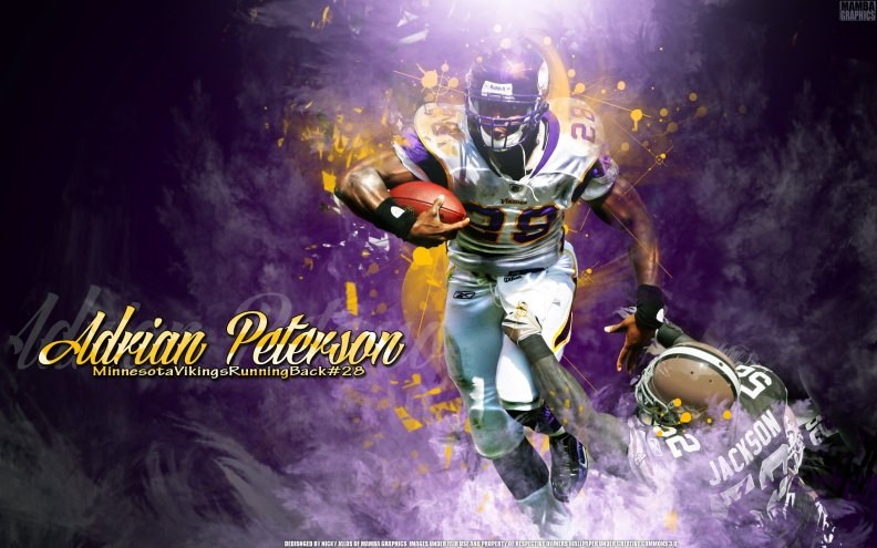 Adrian Peterson: Minnesota Vikings running back
