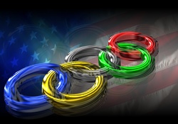 Olympics Rings  Let the Games Begin