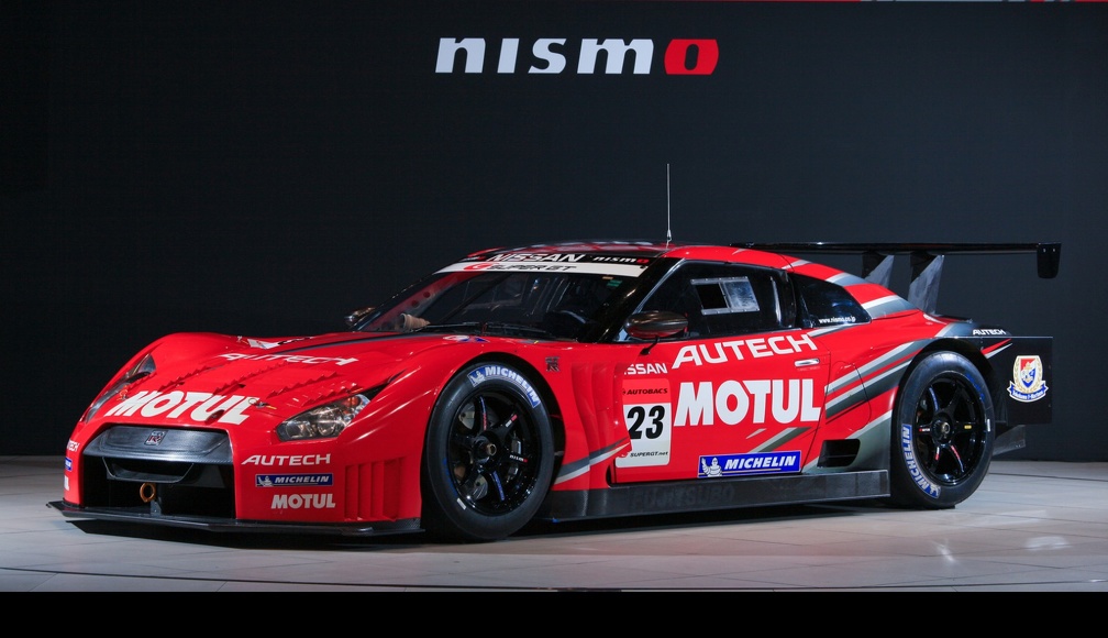 Team Motul Nissan GTR Super GT race car