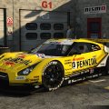 Team Pennzoil Nissan GTR Super GT race car