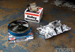 Holley Air Filter &amp; Carburetor