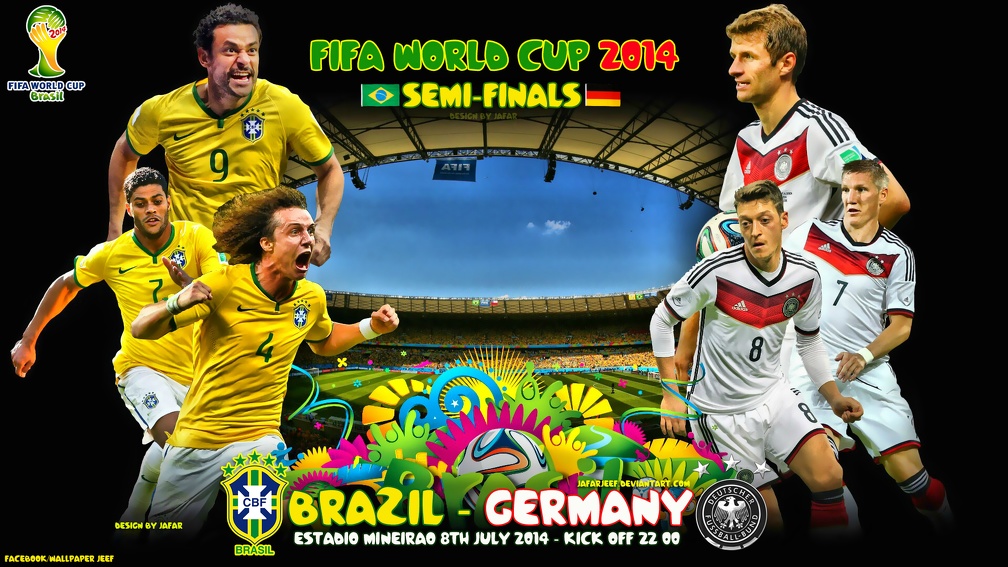 BRAZIL _ GERMANY SEMI_FINALS WORLD CUP 2014