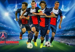 PSG Champions League Wallpaper