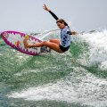 Surfer Girl on Malibu Beach