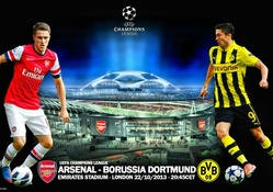 Arsenal _ Borussia Dortmund Champions League 2013