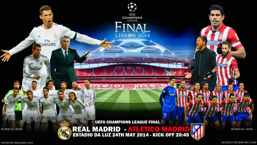 REAL MADRID _ ATLETICO MADRID CHAMPIONS LEAGUE FINAL 2014