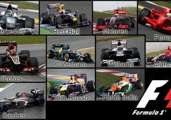 Formula 1 Teams Cars