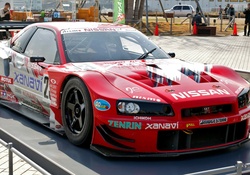 Zanavi Nissan GTR Super GT race car