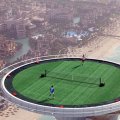 highest tennis court in dubai
