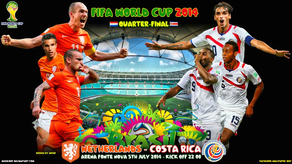 NETHERLANDS _ COSTA RICA QUARTER_FINAL WORLD CUP 2014