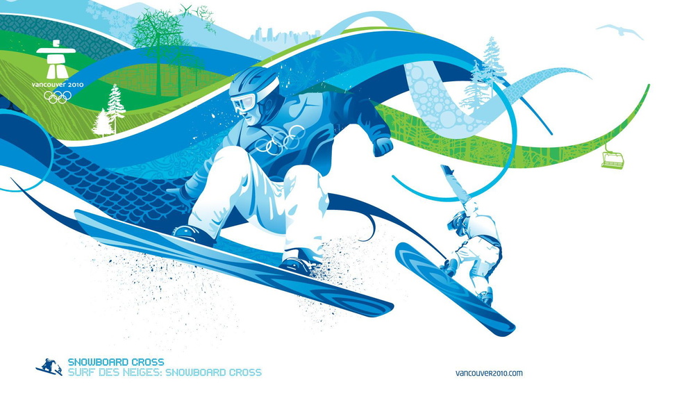 Olympic Snowboard cross