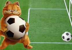 Garfield Plays Soccer