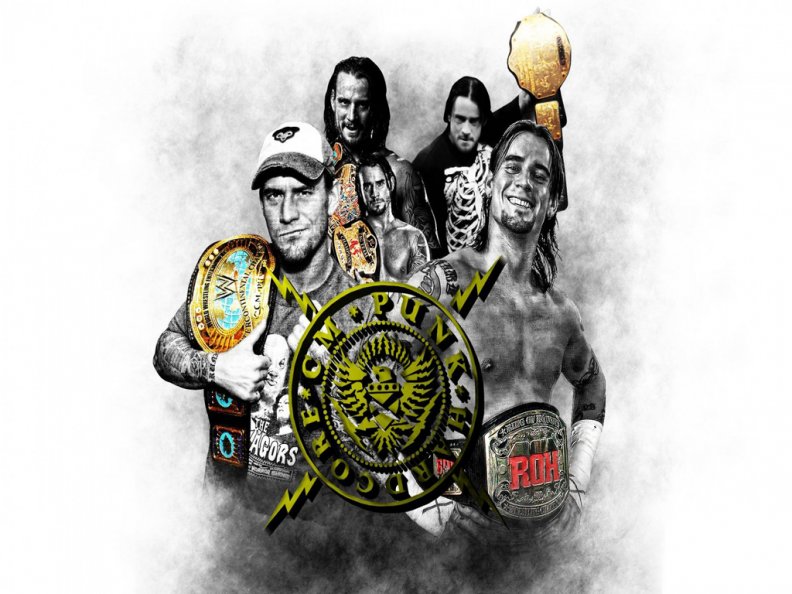 CM Punk title holder in every organization