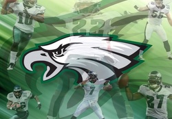 Philadelphia Eagles logo with Players