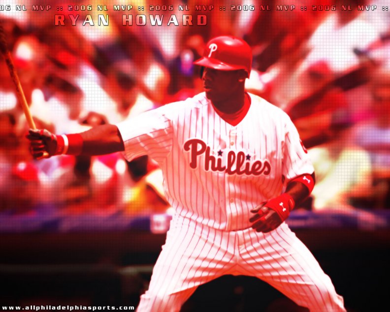 Ryan Howard on the Spotlight Picture 1 (Phillies)