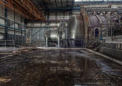 abandoned factory hdr