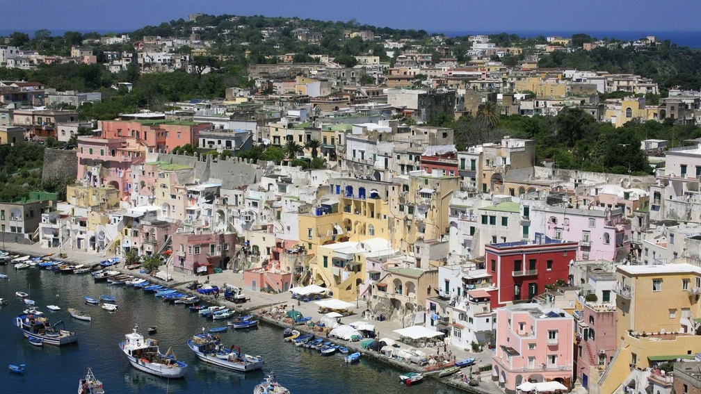 Town on the Coast of Italy