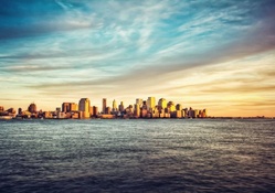 new york city across the harbor
