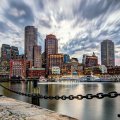 Cityscape of Boston, Massachusett