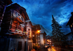 The Streets of Zermatt, Switzerland