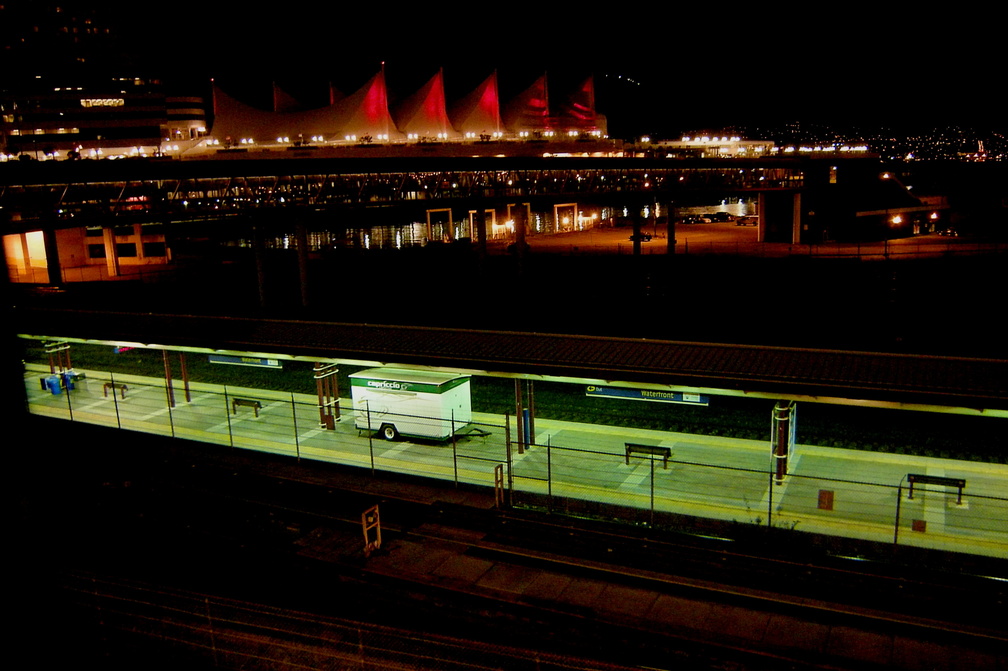 Vancouver port and Waterfront platform