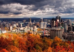 Montreal, Canada in Autumn